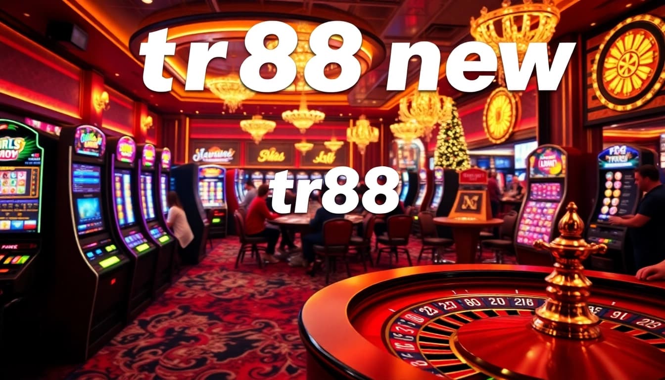 Experience the thrill of TR88 new with engaging live dealer games and vibrant slot machines.