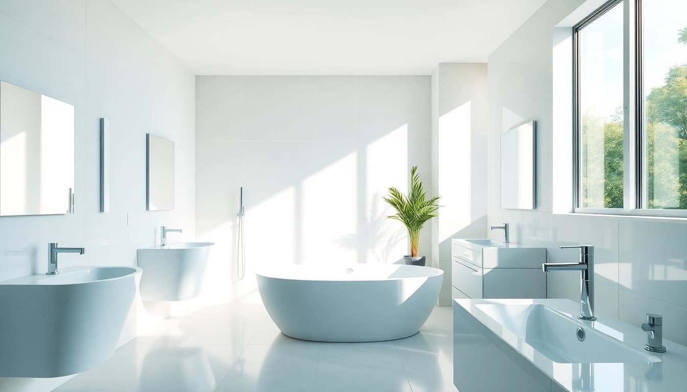 Gestalten Sie Ihr Bad mit sonni sanitär, elegante Sanitärlösungen in modernem Design.