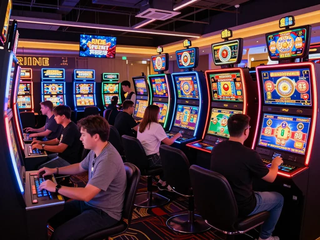 EE88 gaming experience in a vibrant virtual casino environment showcasing exciting live games and interactive gameplay.