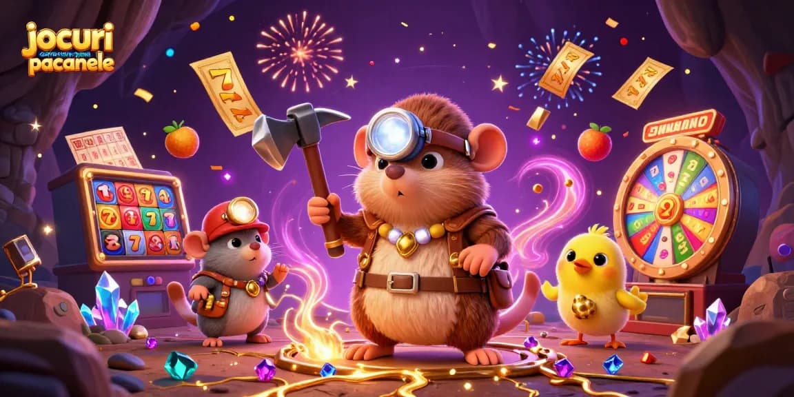 Joacă activ jocuri casino online gratis pacanele, explorând aventura captivantă a păcănelor cu diverse simboluri și recompense.