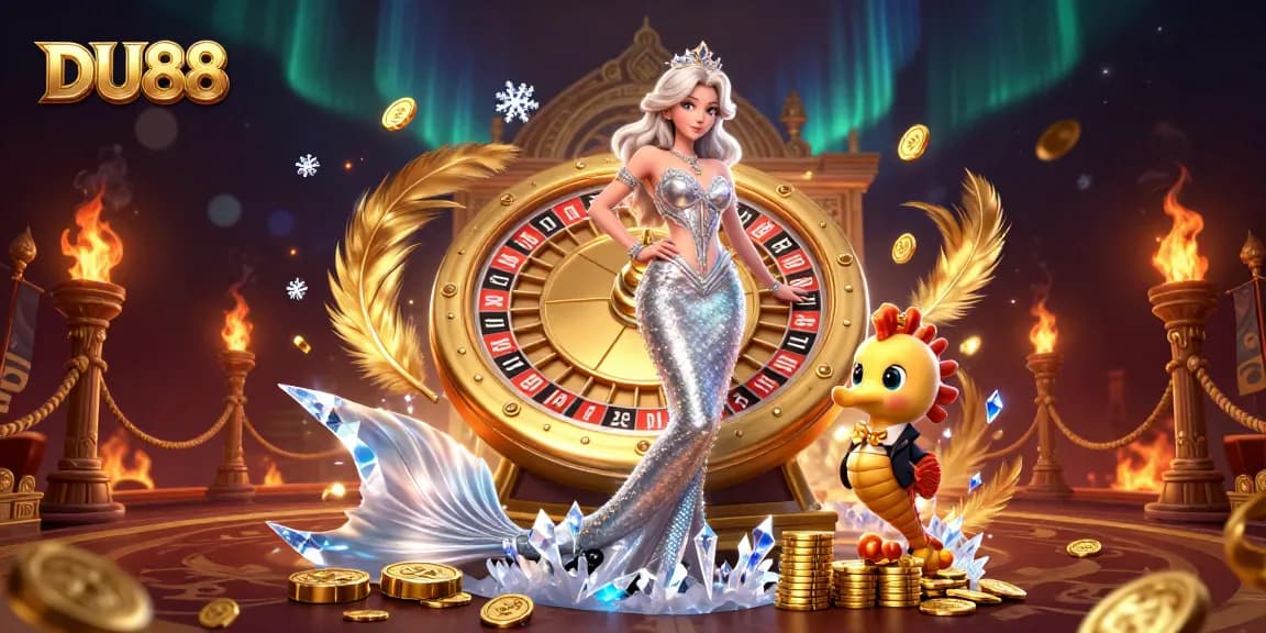 Experience thrilling gameplay at DU88, where players engage with stunning visuals of roulette and 3D characters.