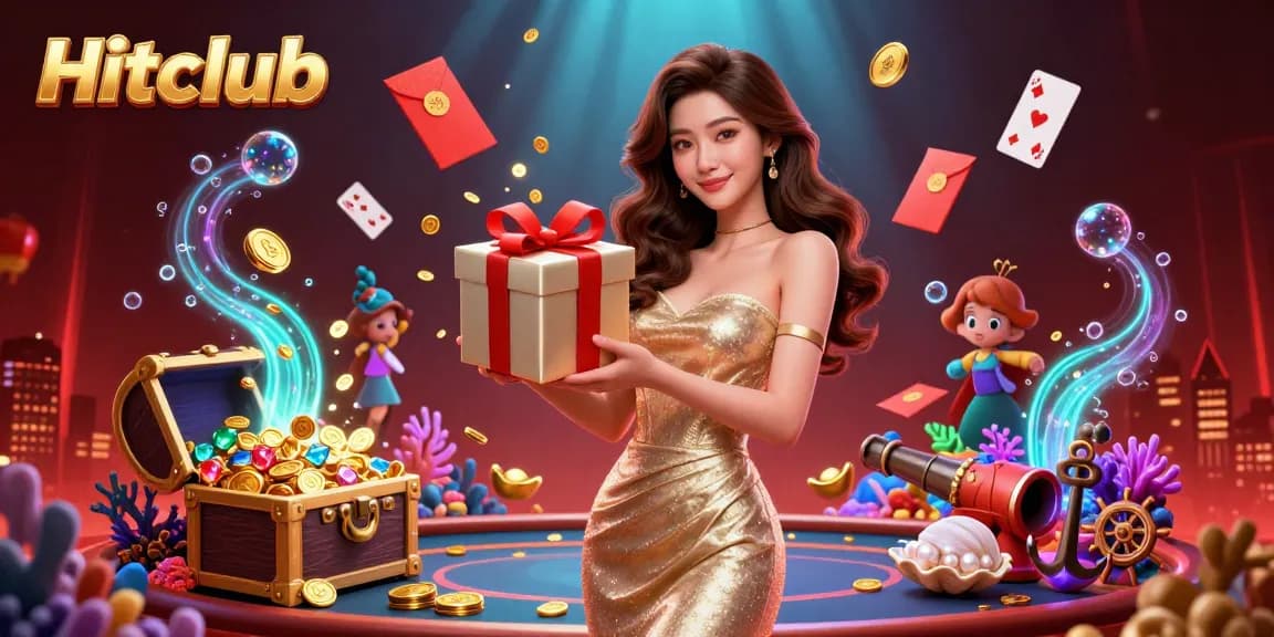 Experience thrilling moments with Hitclub, where excitement meets fortune in a vibrant casino scene.