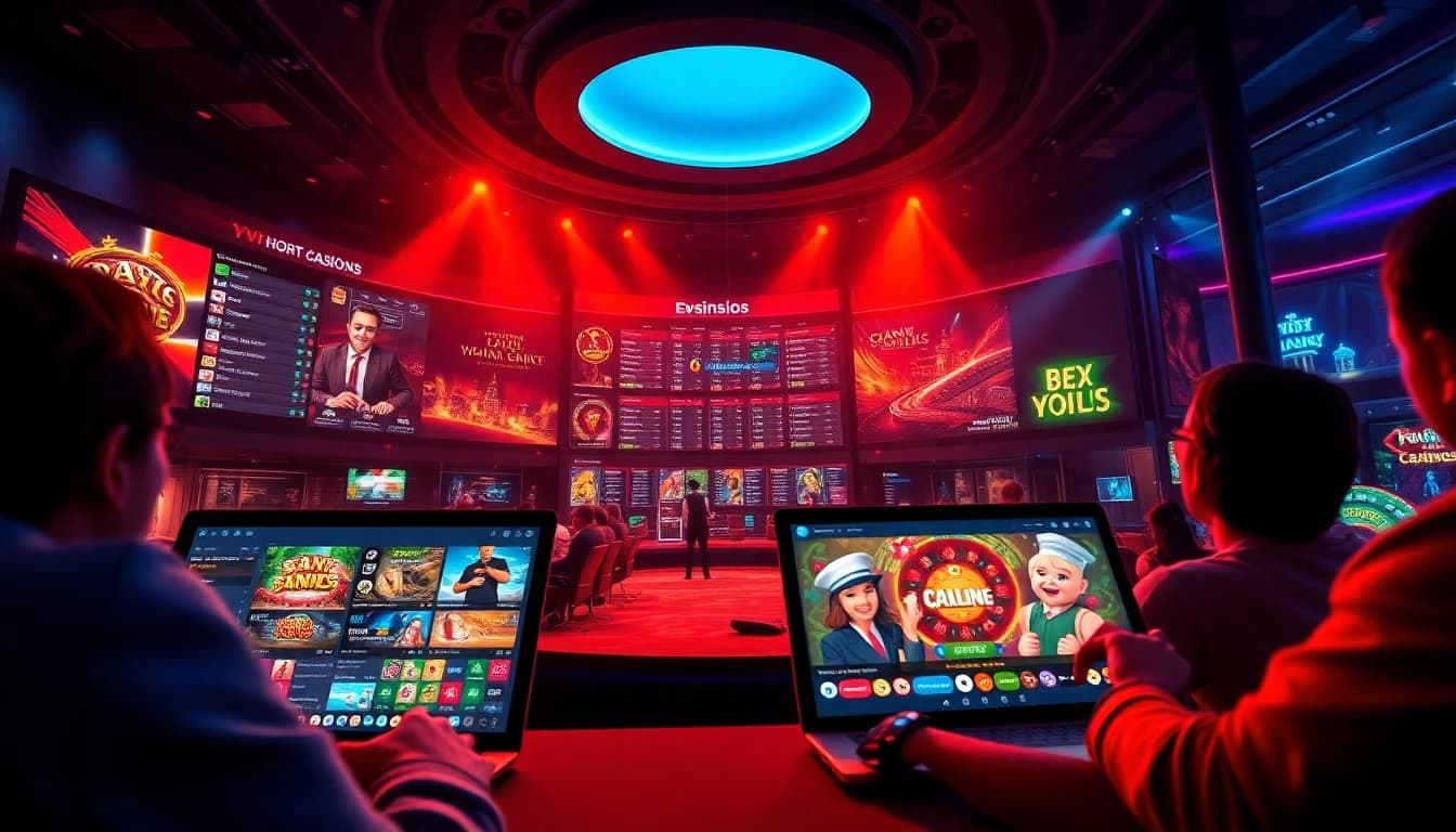 Experience the excitement of online betting at okvipwin.live, showcasing a vibrant casino interface with live dealers and digital games.