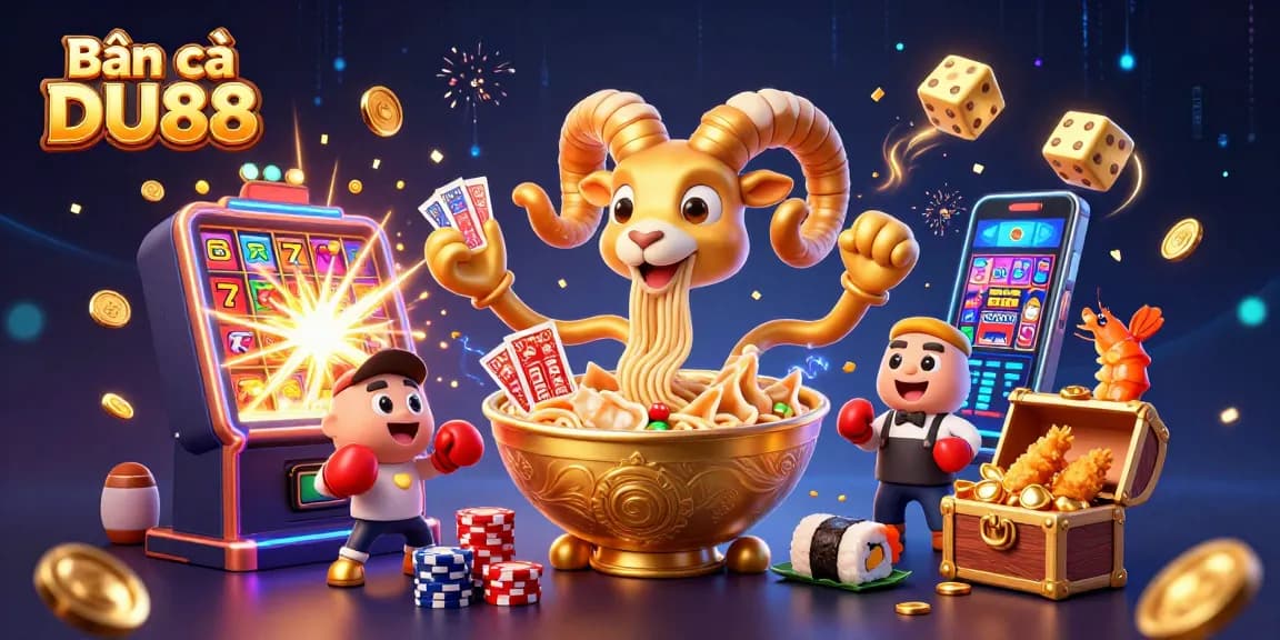 Bắn cá DU88 engages players with vibrant underwater action and stunning casino visuals.