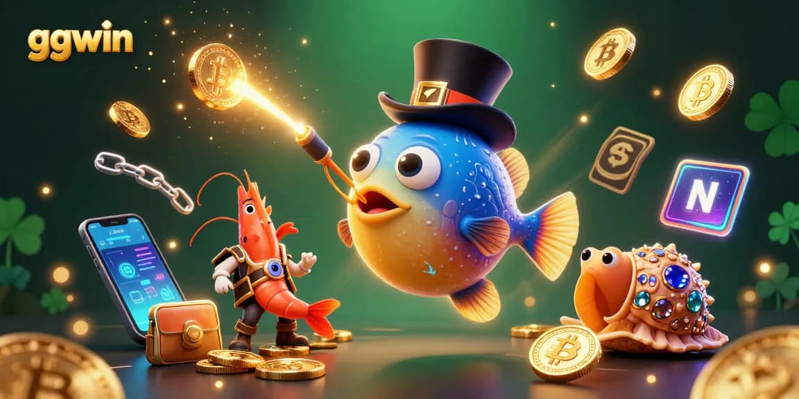 Engage in thrilling gameplay with ggwin's cosmic characters attracting gold coins amidst vibrant casino elements.