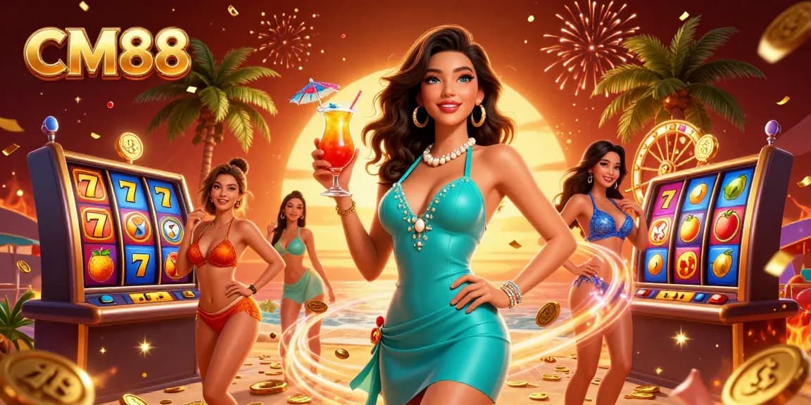 Experience thrilling slots at CM88 with vibrant games and glamorous atmosphere.