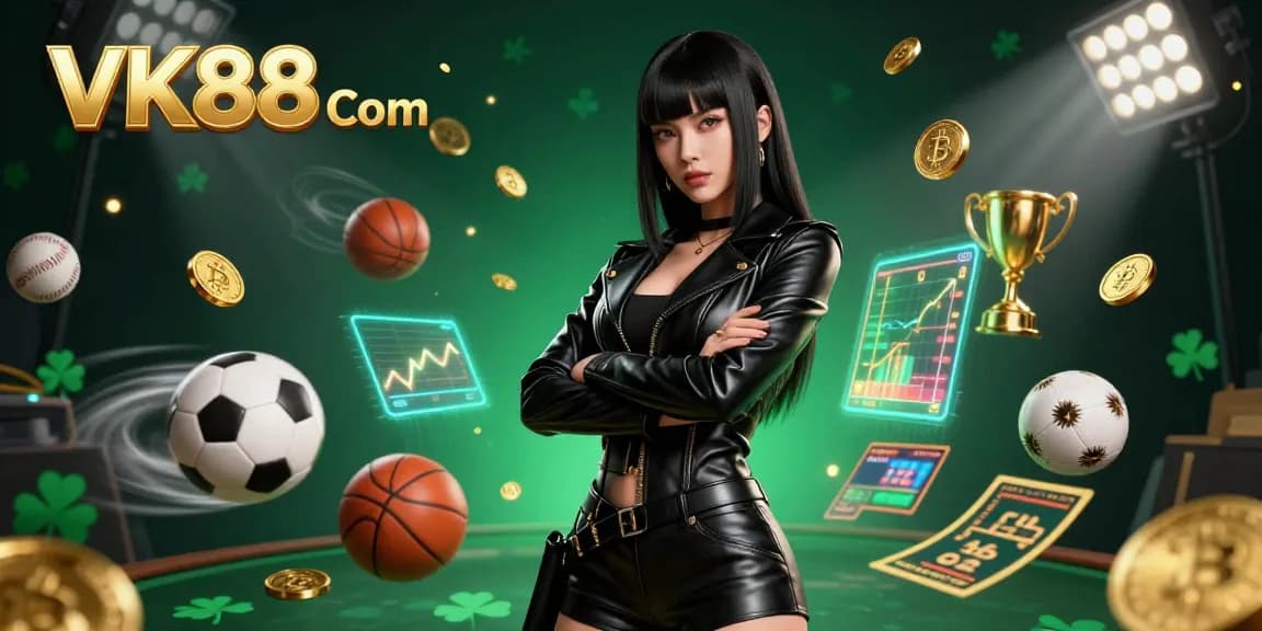 Bet on VK88 Com for thrilling sports betting action with immersive graphics in 3D.