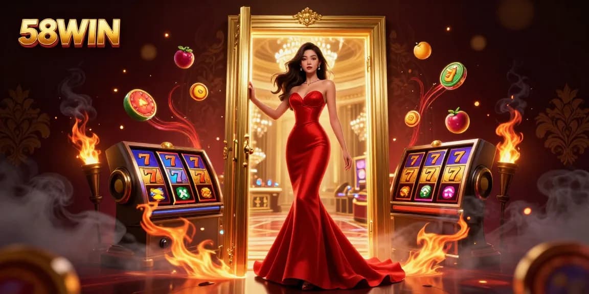 58WIN offers dynamic slot games with vibrant 3D visuals, creating a captivating online gaming experience.