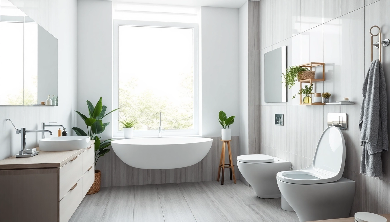 Erleben Sie stilvolle sanitäre Lösungen mit sonni sanitär in einem modernen Badezimmer.