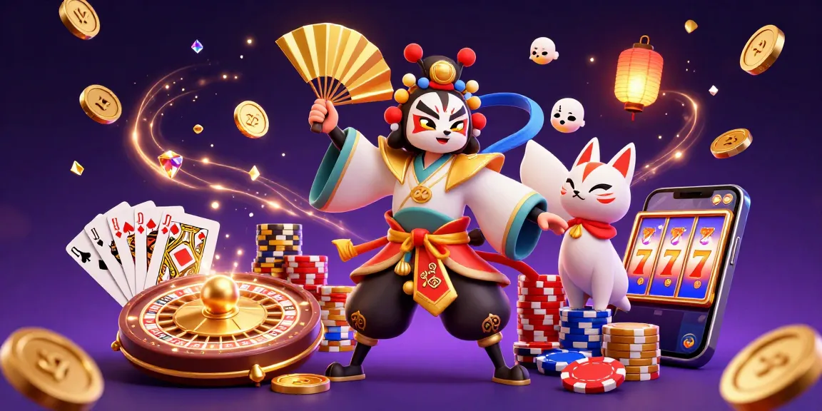 Experience the excitement of HBET with a vibrant, dynamic digital casino scene.