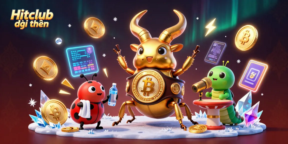 Hitclub đổi thưởng offers an engaging gaming experience with a vibrant visual scene featuring cartoon characters.