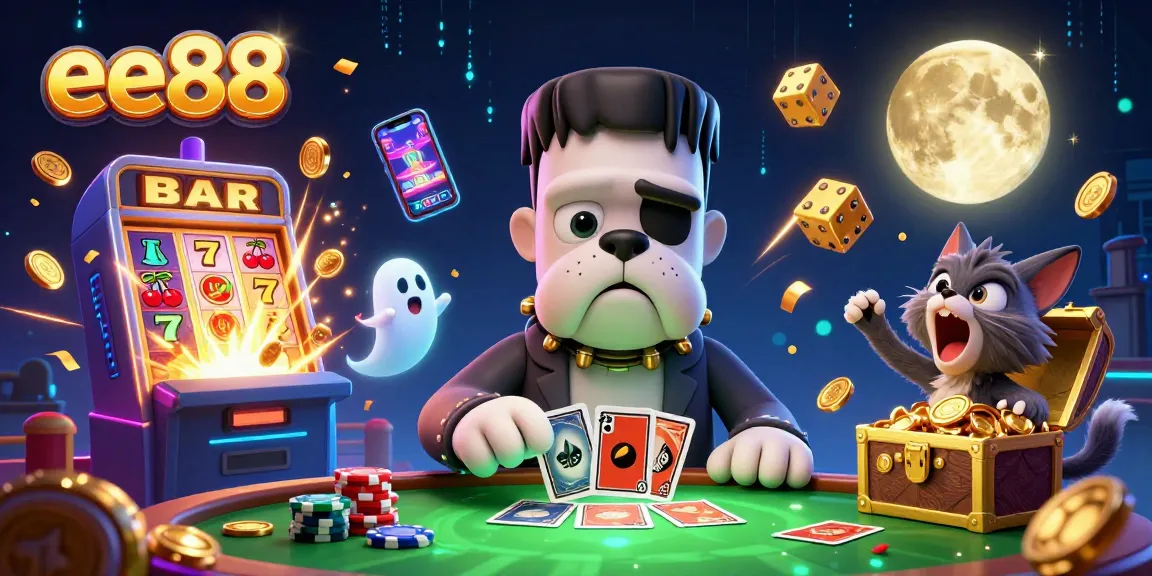 Engage with thrilling ee88 casino games featuring dynamic characters in a vibrant gambling scene.