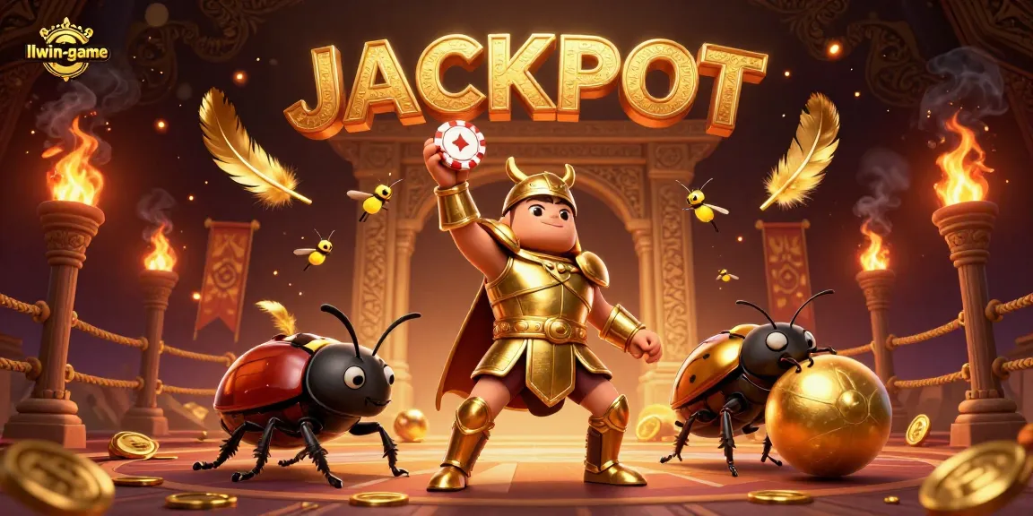 Experience jackpots at llwin-game with vibrant casino characters and dynamic gaming elements.
