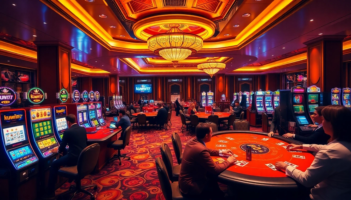 Experience excitement at kuwin 789 casino tables with engaging games and stylish decor.