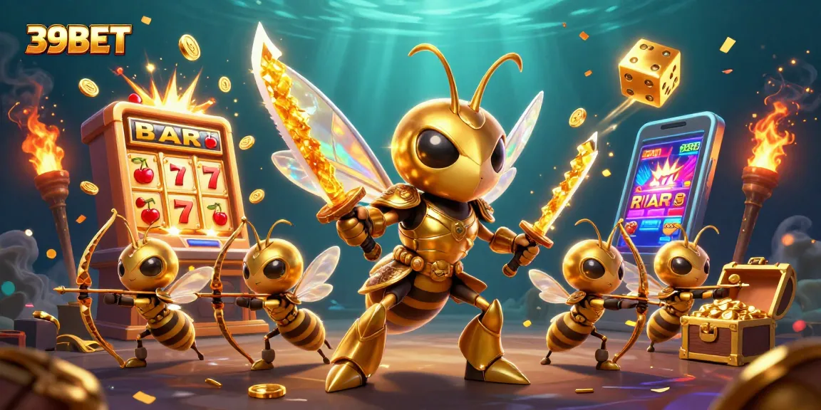 Experience thrilling wins at 39BET with vibrant slots and dynamic casino games amidst a spectacular jackpot.