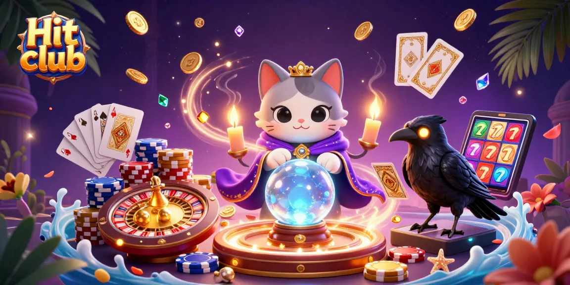 Experience thrilling gameplay at Hit club with mystic characters and dynamic casino elements.