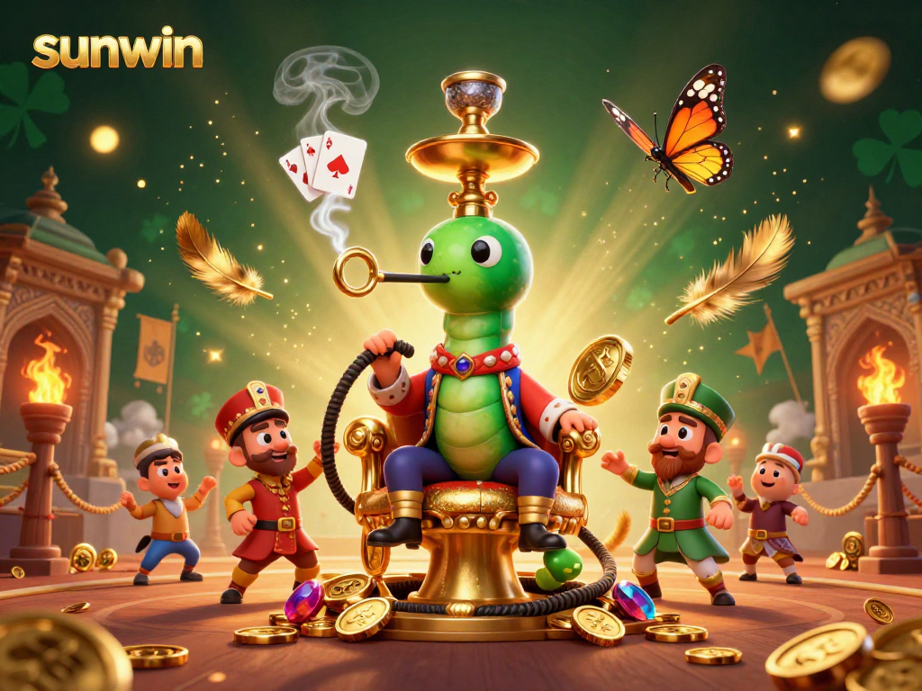 Experience thrilling gameplay at sunwin with a dynamic 3D casino scene full of excitement.