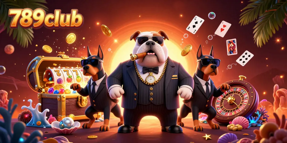 Engage in thrilling gameplay at 789club with vibrant characters and dynamic casino elements.