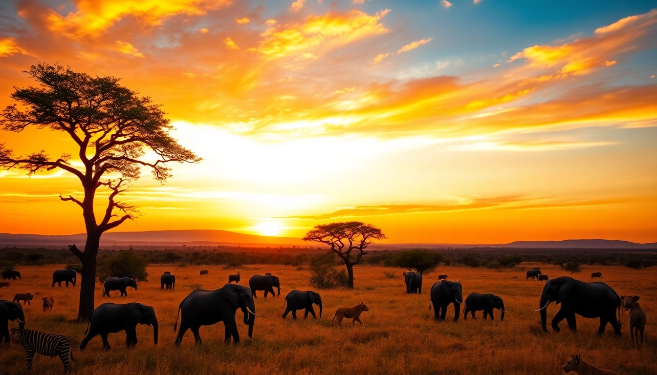 Experience the beauty of Tanzania safari and Zanzibar beach with stunning wildlife and vibrant sunsets.