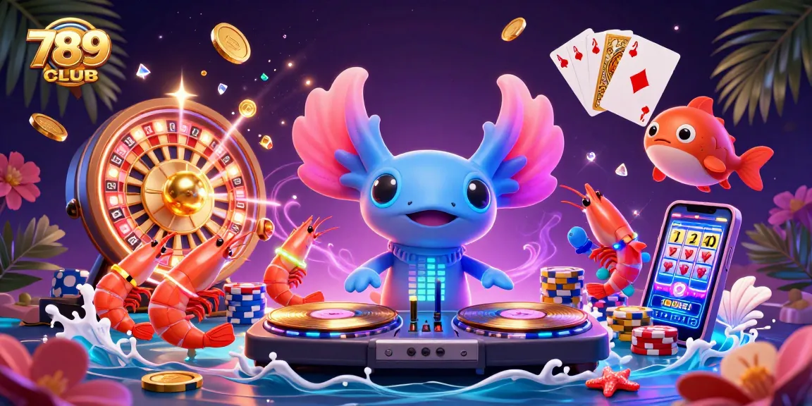 Experience thrilling entertainment at 789CLUB with vibrant games and exciting winnings like slot reels and poker.