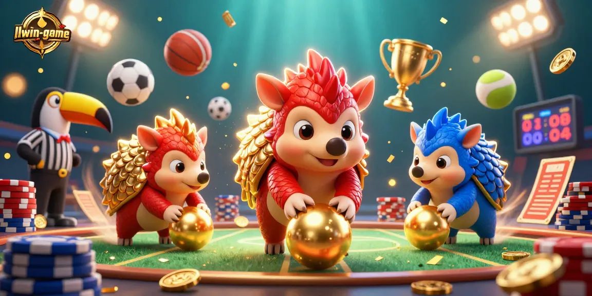 Experience thrilling action with llwin-game's dynamic pangolin competition amidst casino games.