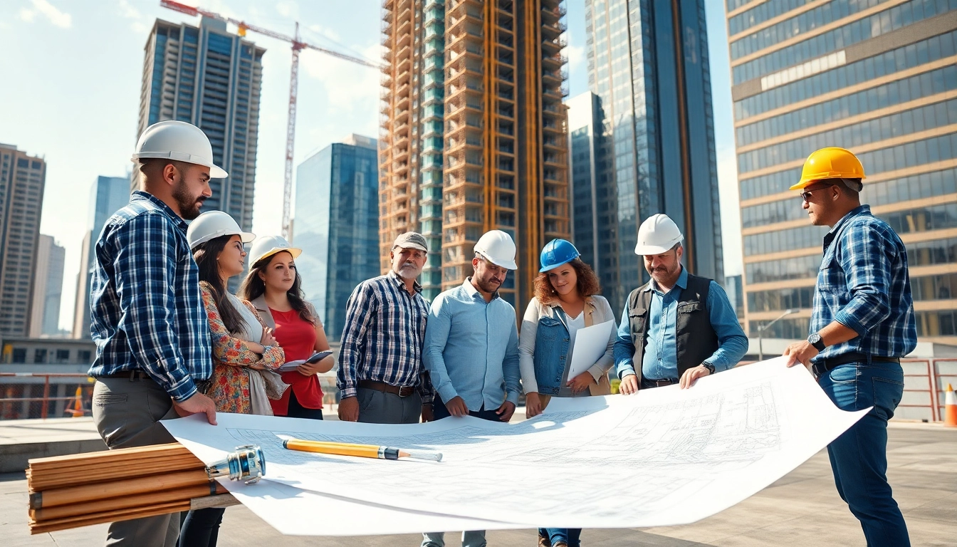 Collaborative efforts in a construction member organization showcase teamwork and innovation.