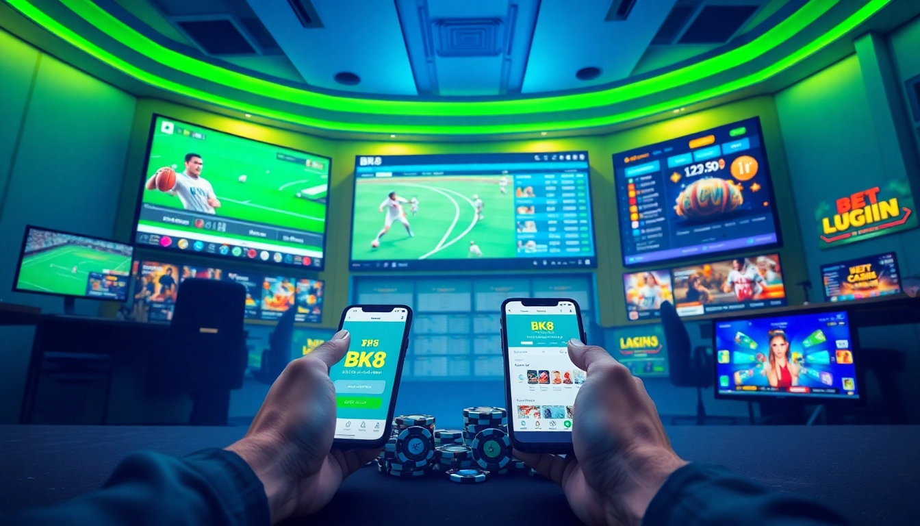Engaging online betting experience at bk860s.com with interactive gaming and vibrant sports visuals.